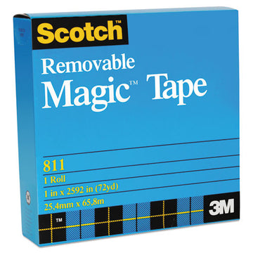 Scotch® Removable Tape, 1" Core, 0.75" X 36 Yds, Transparent freeshipping - TVN Wholesale